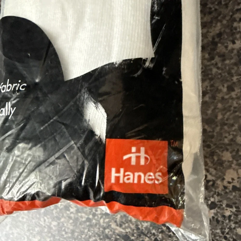 Vintage 90s Hanes Mens Briefs 3 Pack NOS Size 44 White Cotton